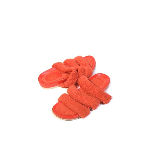 CHARLOTTE STONE Sandals Pimento 'Dolly' Puff SANDALS Womens Size 9 - Picture 2 of 10